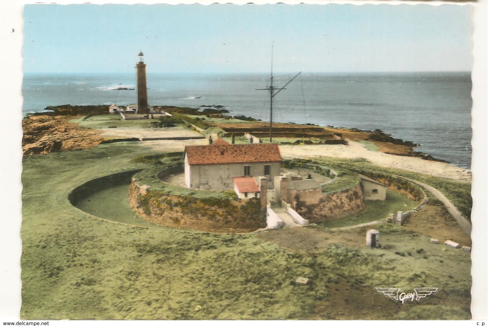 Noirmoutier -  Ile Du Pilier - Le Semaphore Et Le Phare  - CPSM° - Noirmoutier