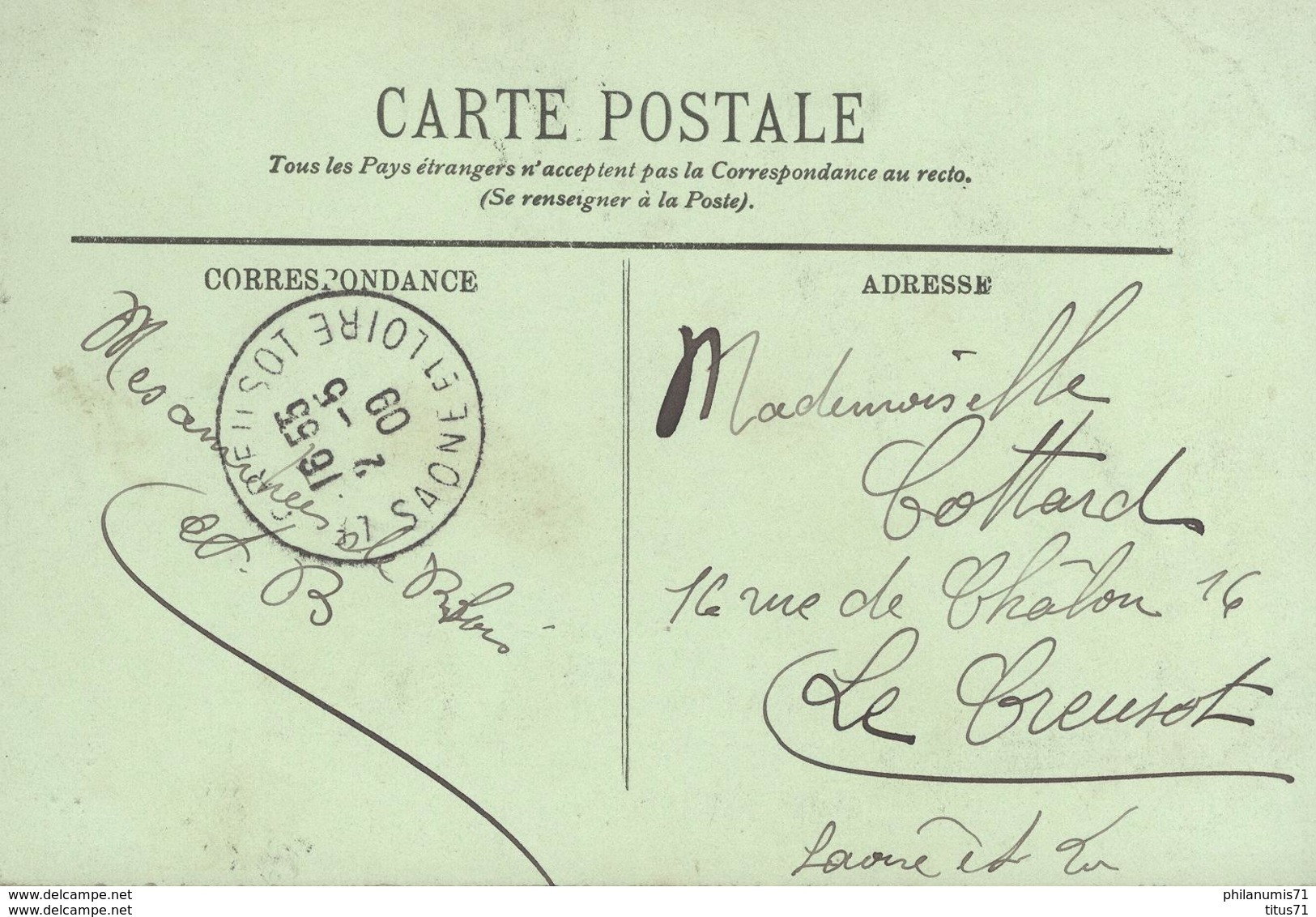 CPA  Blois - Vue Générale - Circulé 1909 - Blois