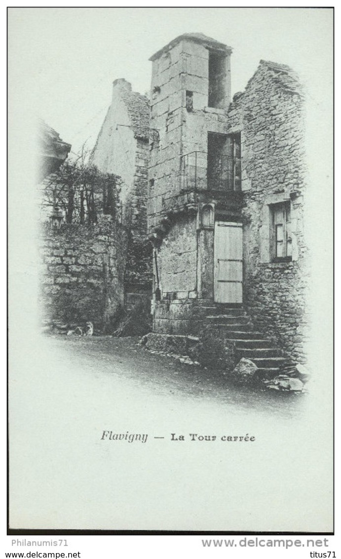 CPA Flavigny - La Tour Carrée - Non Circulée - Dijon