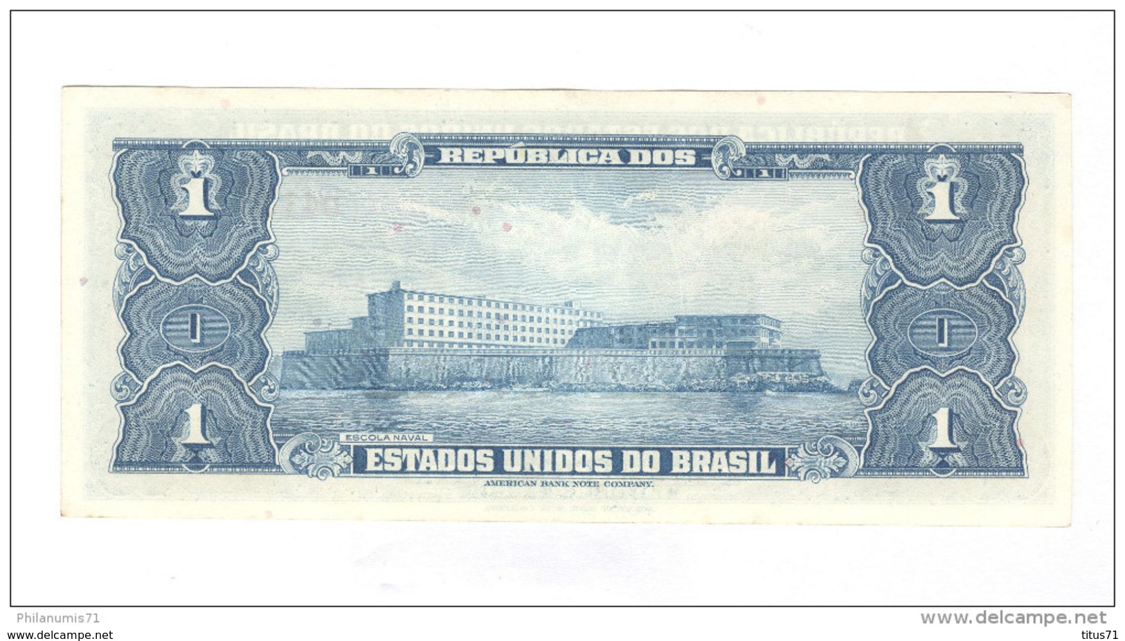 Billet 1 Cruzeiro Brésil / Brasil / Brazil 1956 état Neuf - Brésil