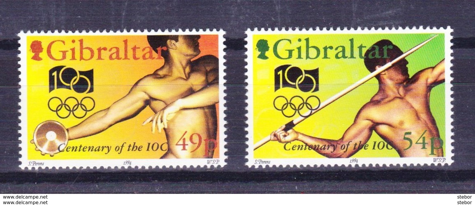 Gibraltar 1994 Nr 709/10 **, Zeer Mooi Lot Krt 3307,   KOOPJE !!!!! - Gibraltar