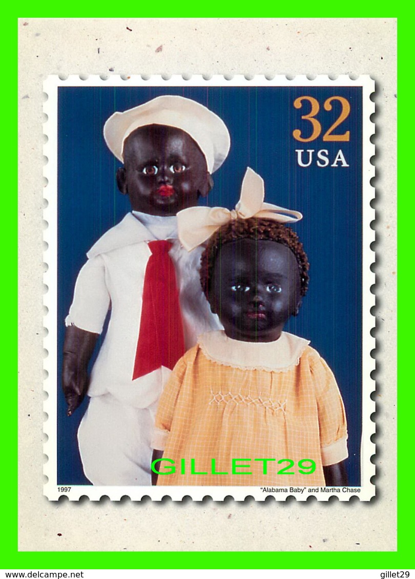 TIMBRES REPRESENTATIONS - CLASSIC AMERICAN DOLLS, ALABAMA BABY / MARTHA CHASE - - Timbres (représentations)