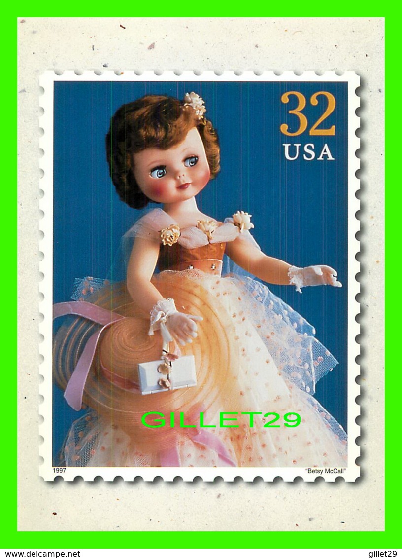 TIMBRES REPRESENTATIONS - CLASSIC AMERICAN DOLLS, BETSY McCALL, 1960 - - Timbres (représentations)