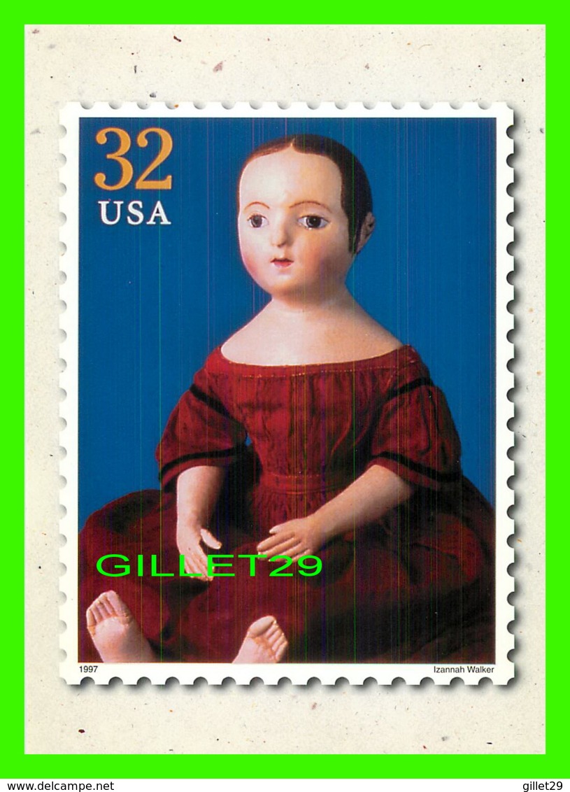 TIMBRES REPRESENTATIONS - CLASSIC AMERICAN DOLLS, IZANNAH WALKER, 1873 - - Stamps (pictures)