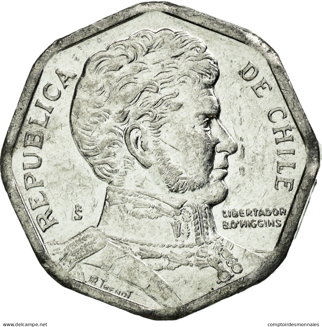 Monnaie, Chile, Peso, 2006, Santiago, TTB, Aluminium, KM:231 - Chili