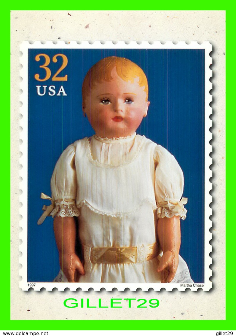 TIMBRES REPRESENTATIONS - CLASSIC AMERICAN DOLLS, MARTHA CHASE, 1890 TO 1925 - - Timbres (représentations)