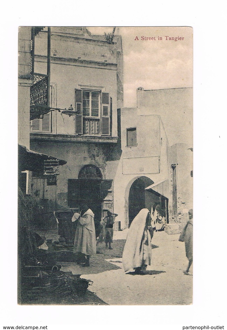 Cartolina/Postcard - Non Viaggiata/Unsent - Marocco - Tanger - A Street - Tanger