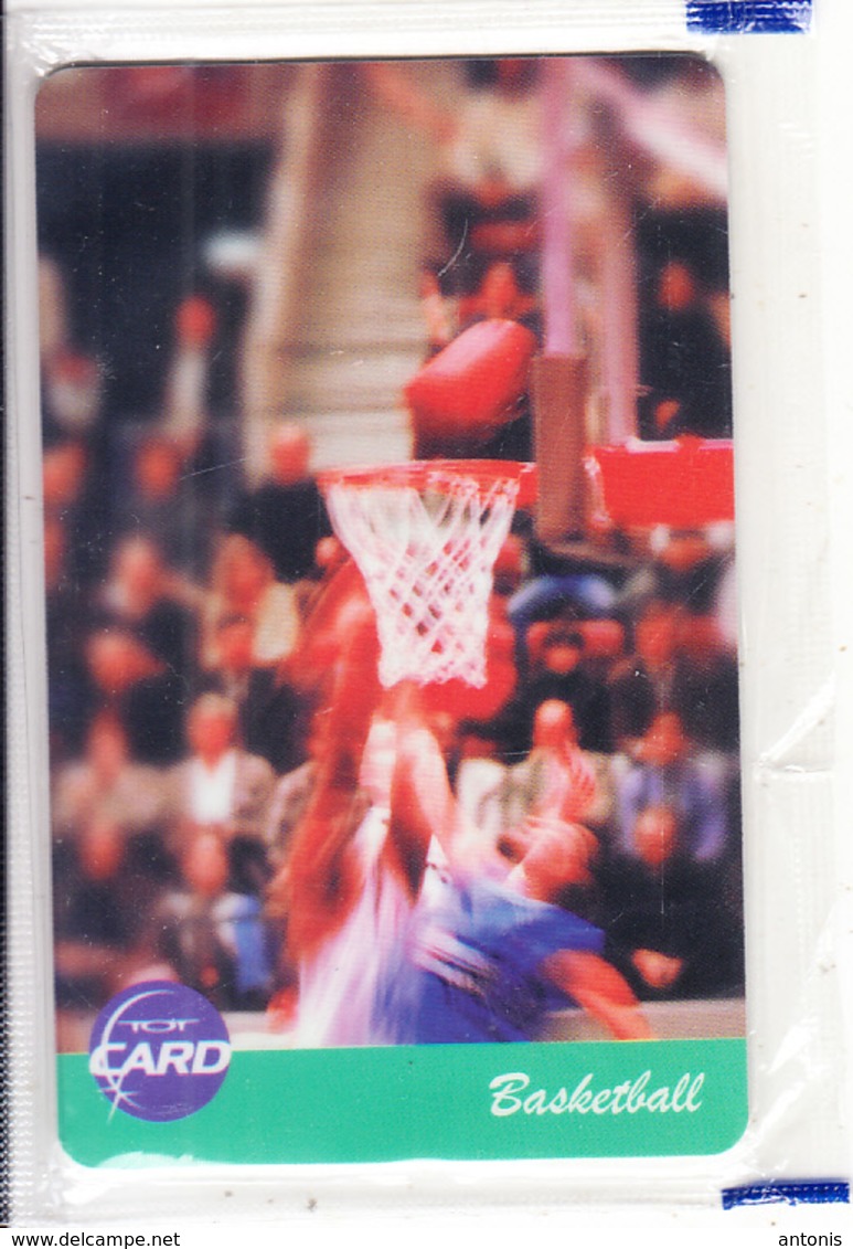 THAILAND(chip) - Basketball, TOT Telecard 50 Baht, Exp.date 03/08, Mint - Sport