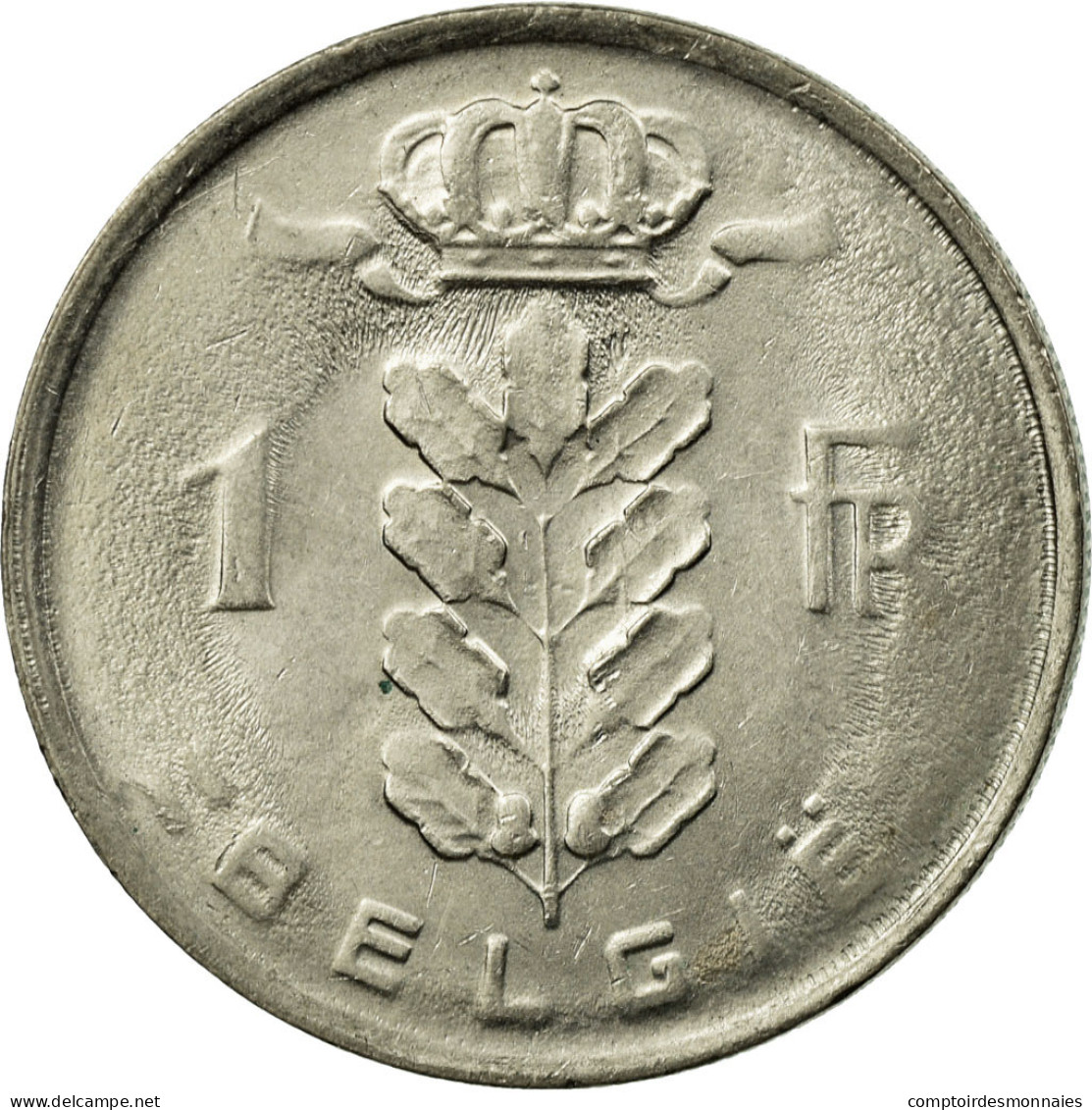 Monnaie, Belgique, Franc, 1977, TTB, Copper-nickel, KM:143.1 - 1 Franc