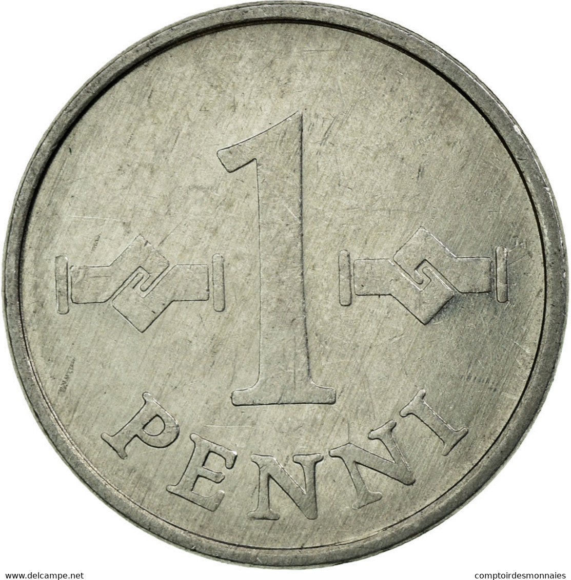 Monnaie, Finlande, Penni, 1972, TTB, Aluminium, KM:44a - Finlande