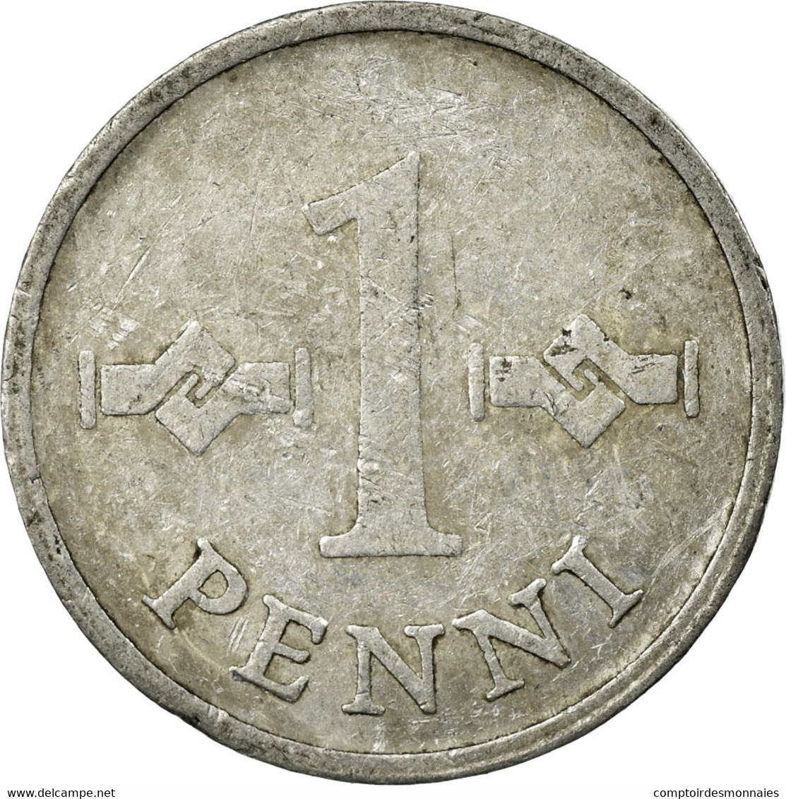 Monnaie, Finlande, Penni, 1969, TB, Aluminium, KM:44a - Finlande