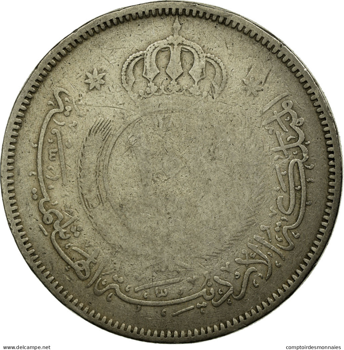 Monnaie, Jordan, Hussein, 100 Fils, Dirham, 1962, B, Copper-nickel, KM:12 - Jordanie