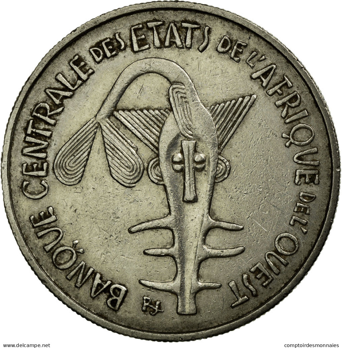 Monnaie, West African States, 100 Francs, 1967, Paris, TTB, Nickel, KM:4 - Côte-d'Ivoire