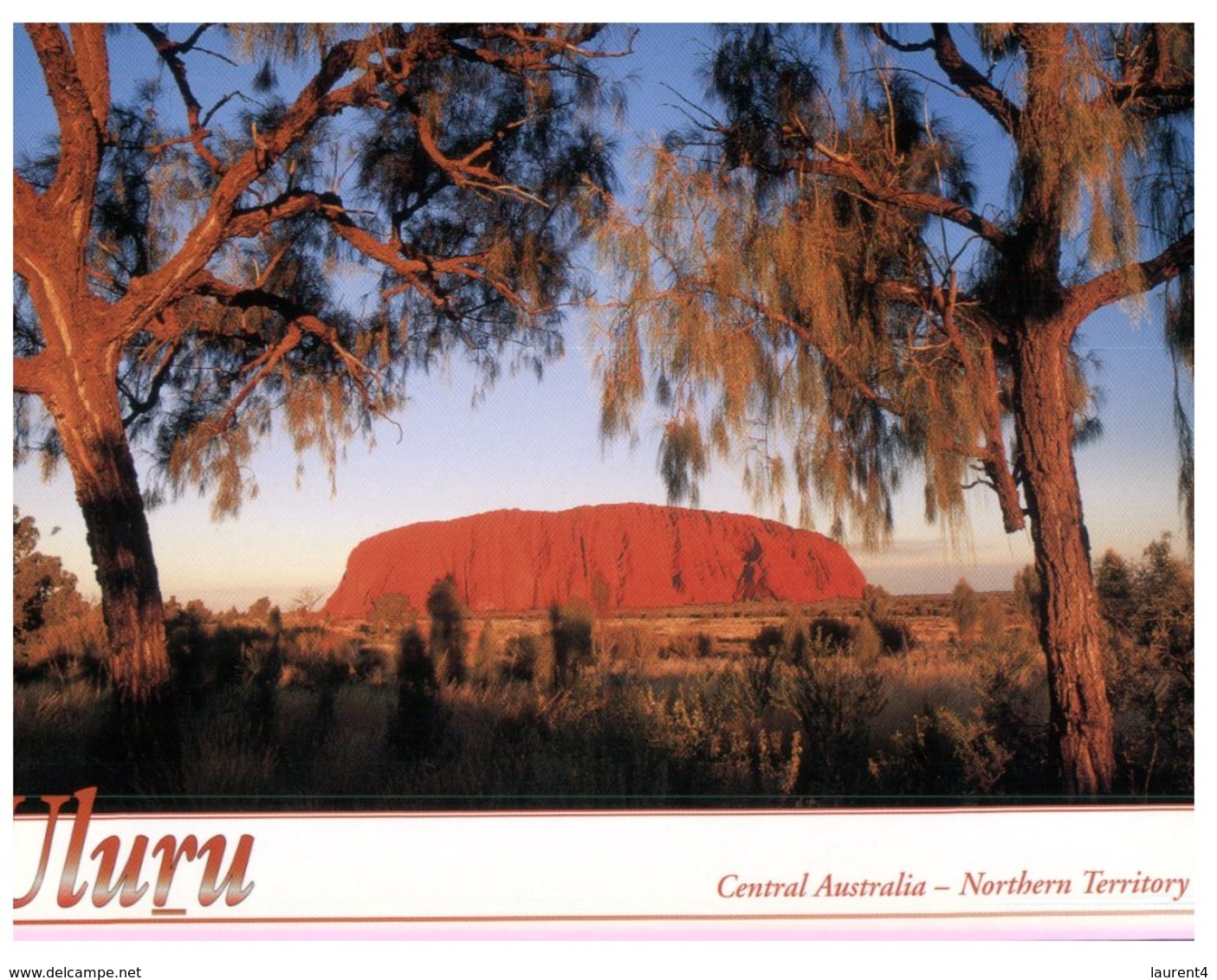 (963) Australia - NT - Uluru / Ayers Rock & Olgas (2 Postcards) - Uluru & The Olgas
