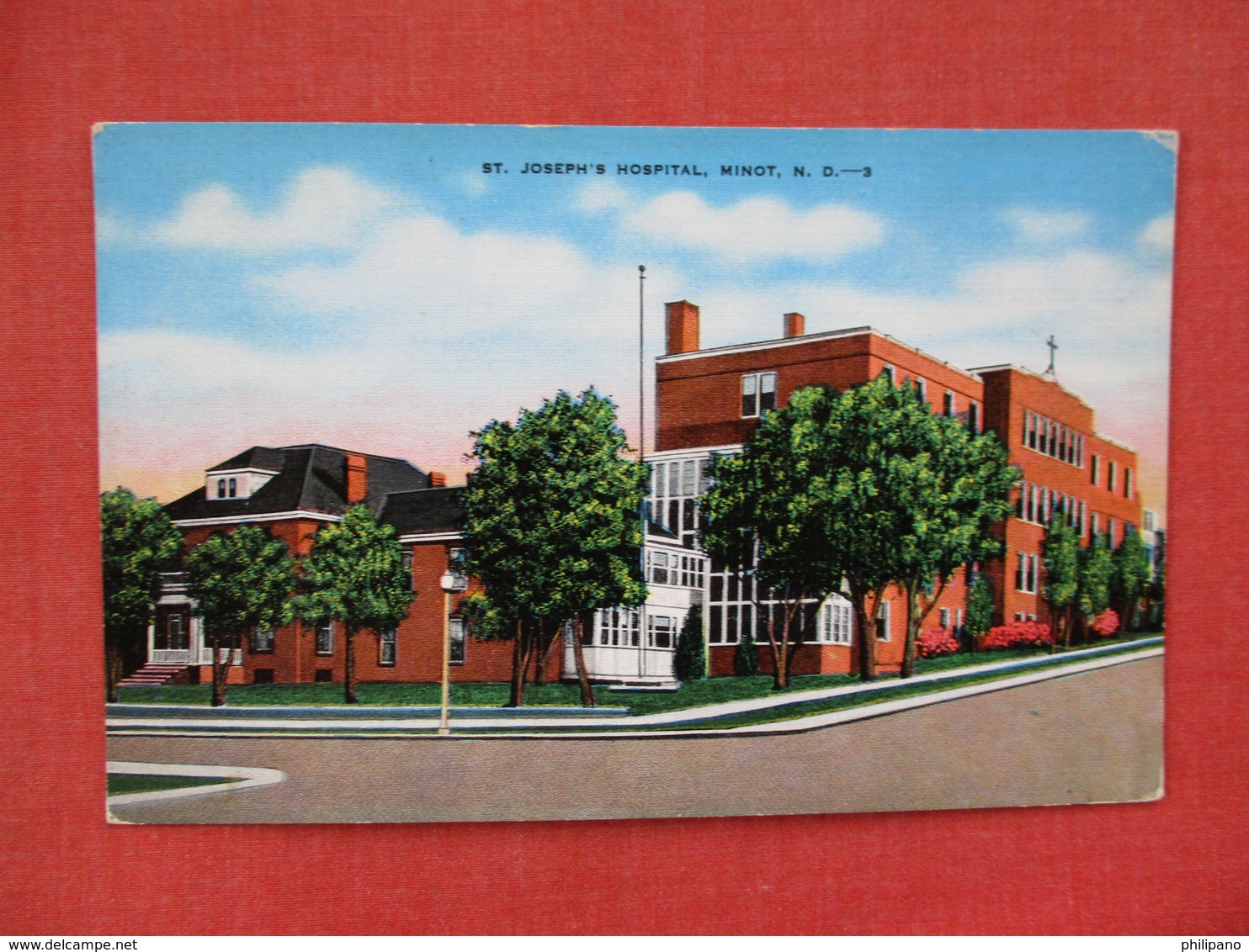 St Joseph's Hospital  Minot  North Dakota >      Ref. 3082 - Minot