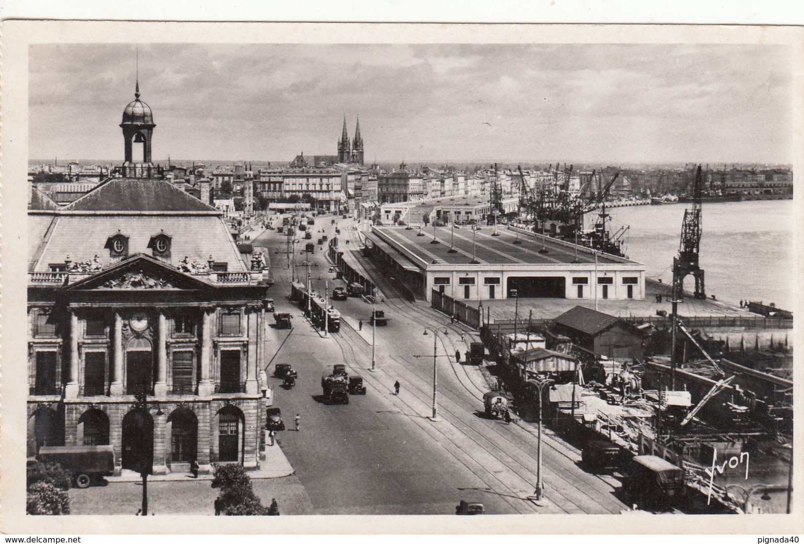 Cp , 33 , BORDEAUX , Le Quai De La Douane - Bordeaux