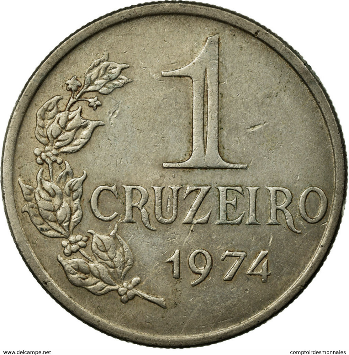 Monnaie, Brésil, Cruzeiro, 1974, TTB, Copper-nickel, KM:581a - Brésil