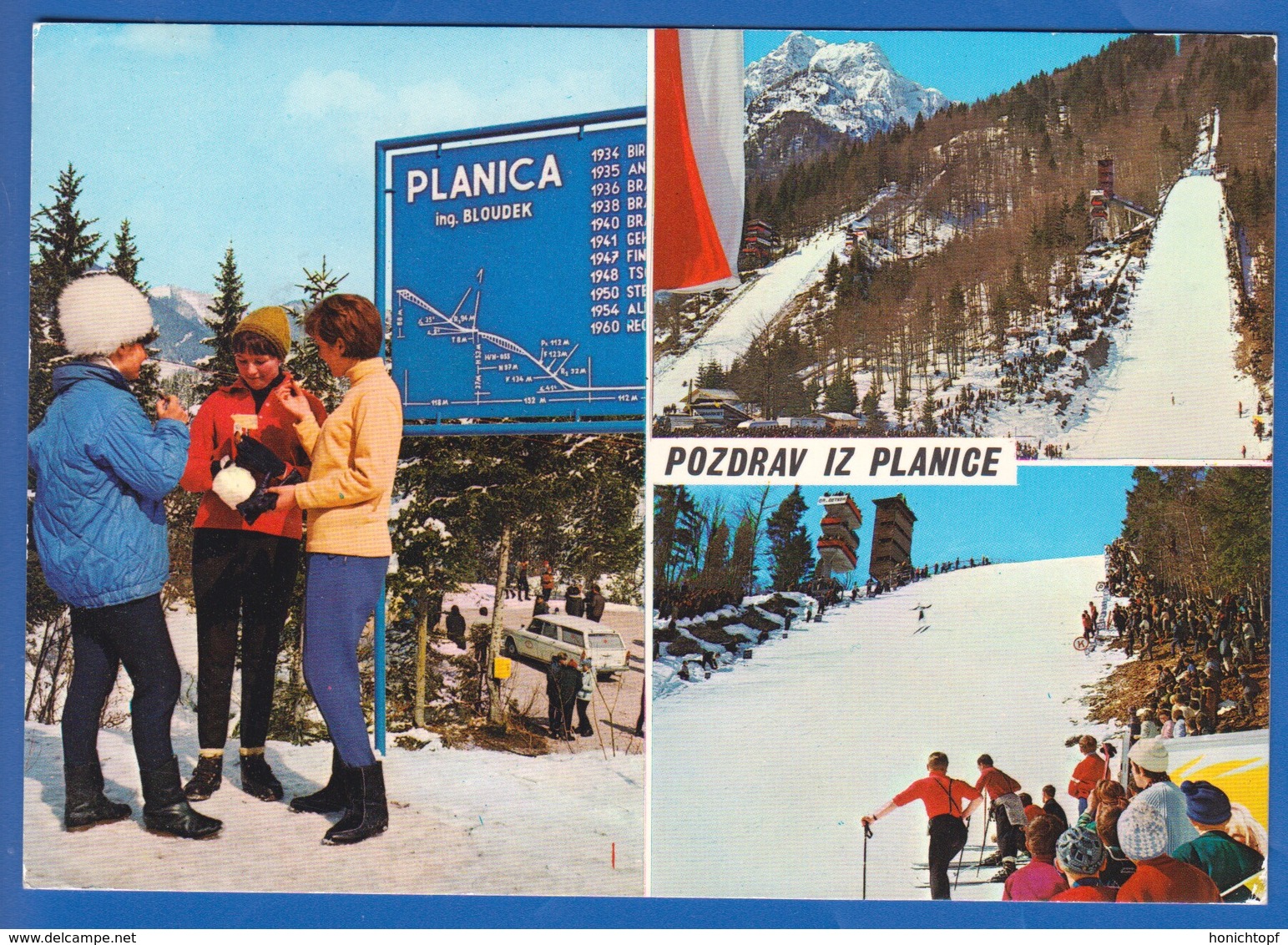 Slowenien; Planica; Multibildkarte - Slowenien