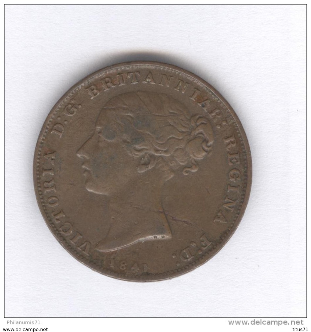 1/24 De Shilling Jersey 1841 - Victoria - TTB+ - Jersey