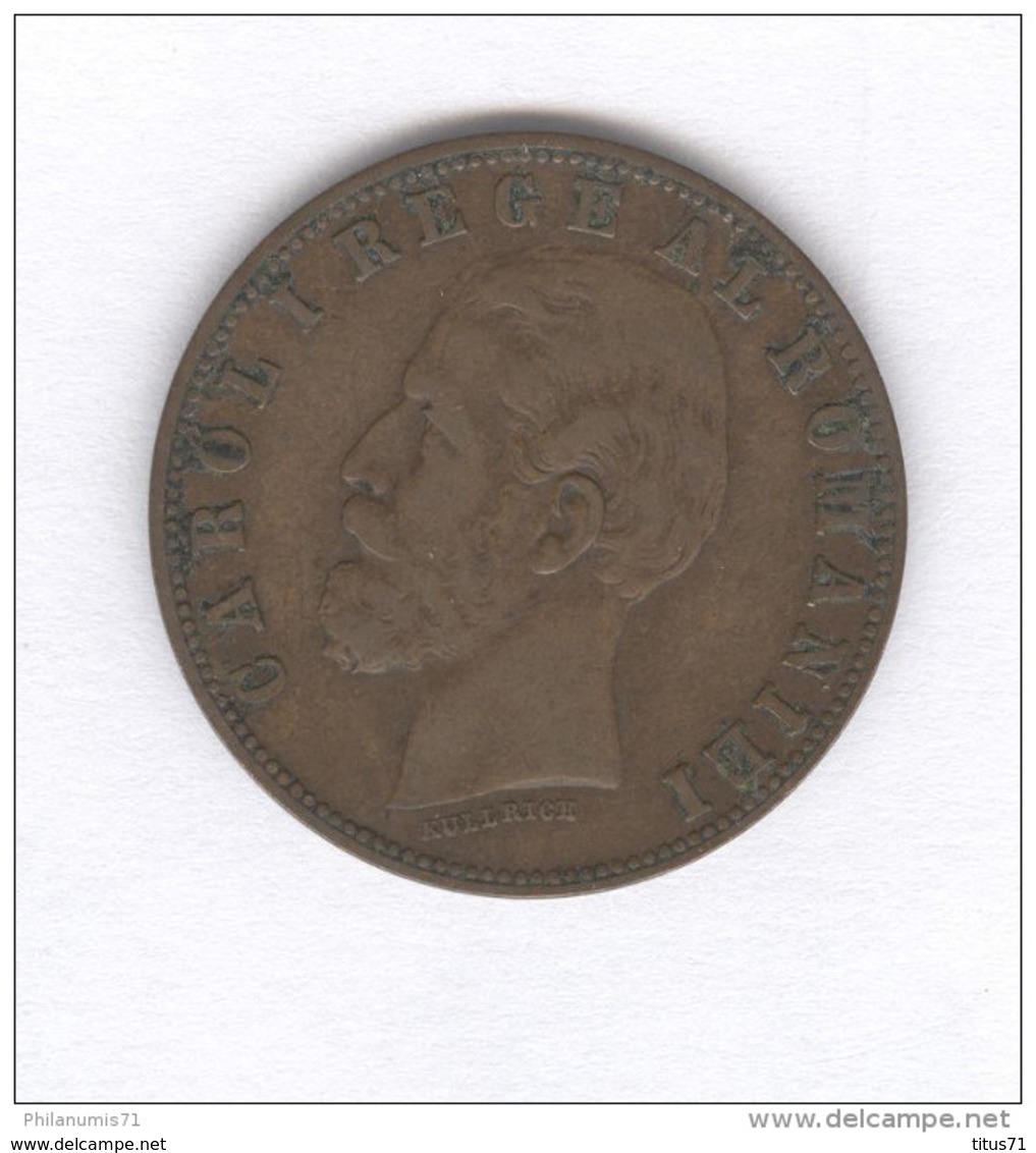 5 Bani Roumanie / Romania 1884 - TTB+ - Roumanie