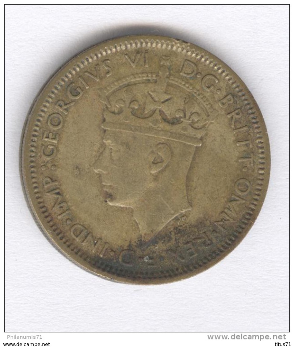 1 Shilling Afrique Britannique / British West Africa 1943 - Colonia Británica