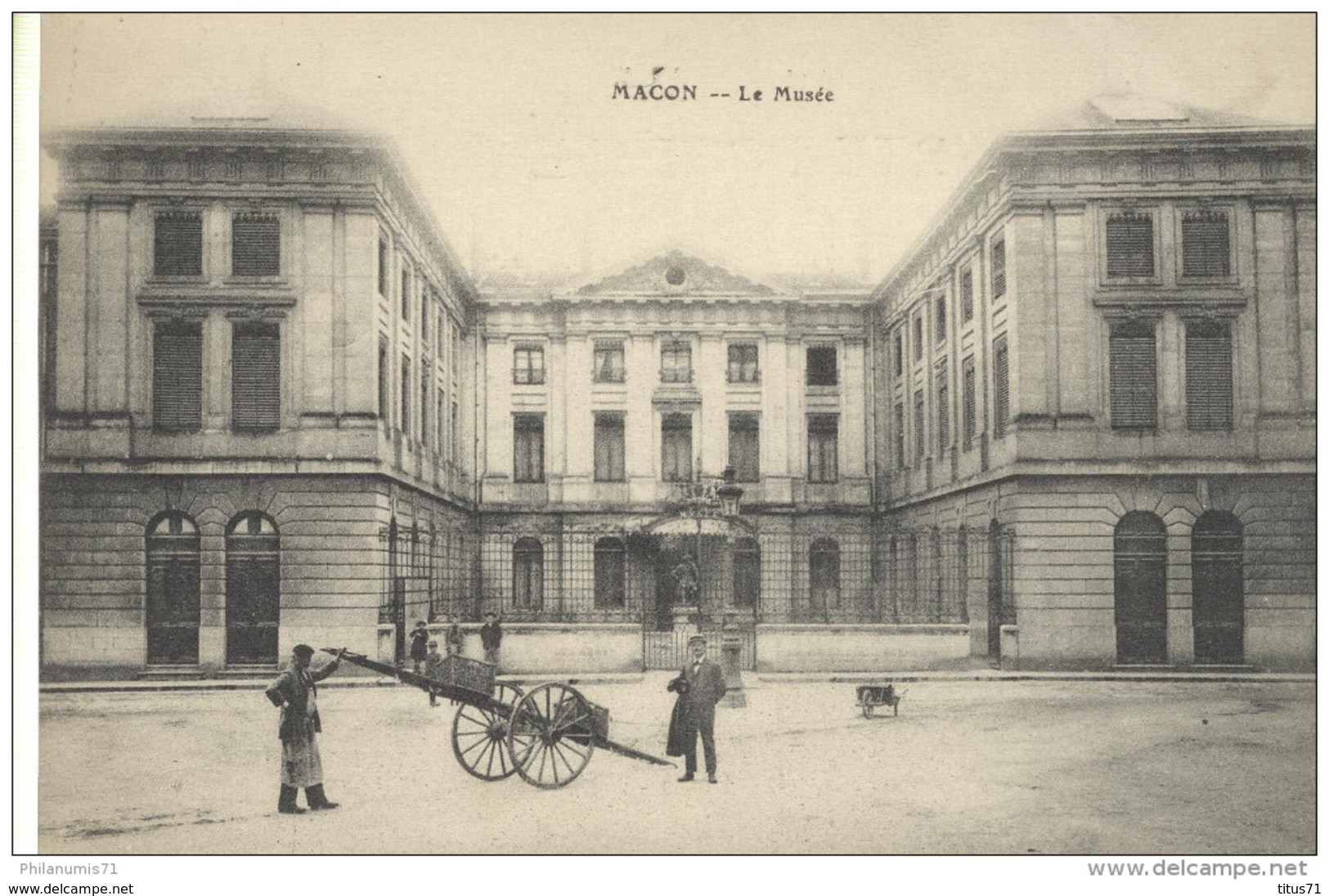 CPA  Mâcon - Le Musée - Circulée 1915 - Macon