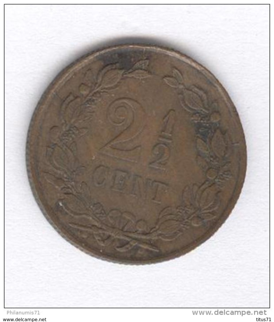 2.5 Centimes Pays Bas / Nederland 1877 - 1849-1890 : Willem III