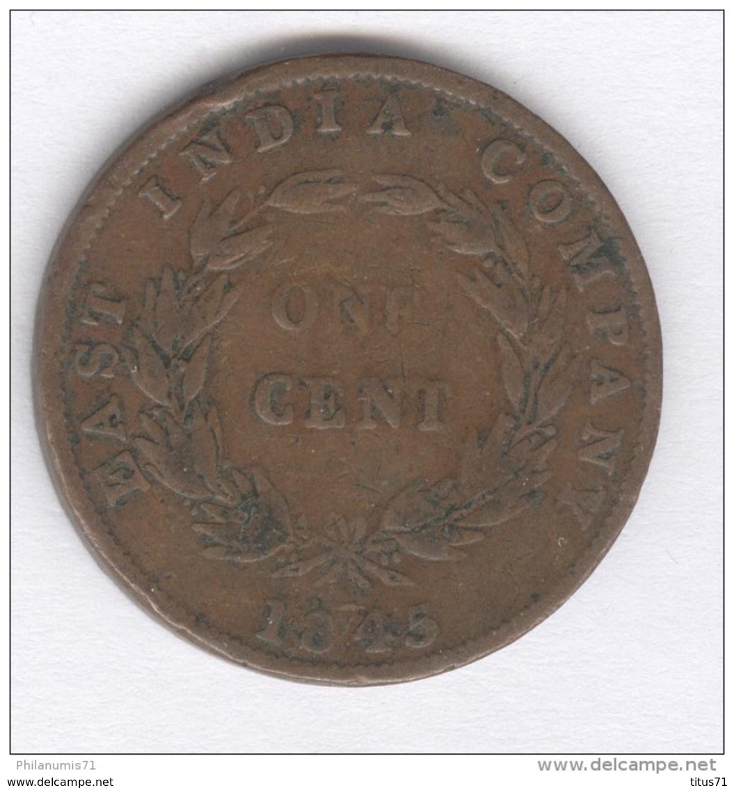 1 Cent Malaisie / Malaysia 1845 - Malaysie