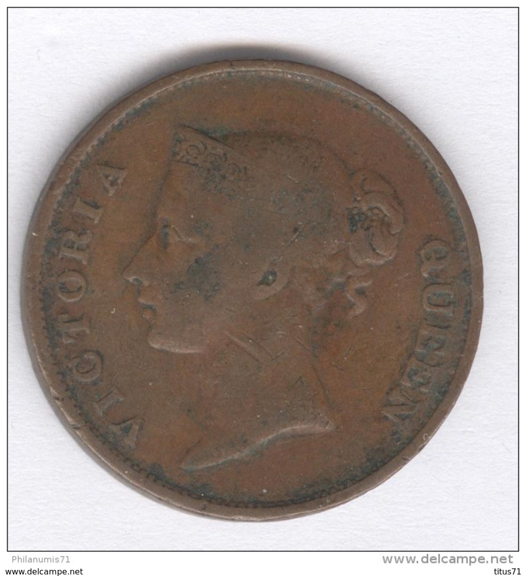 1 Cent Malaisie / Malaysia 1845 - Maleisië