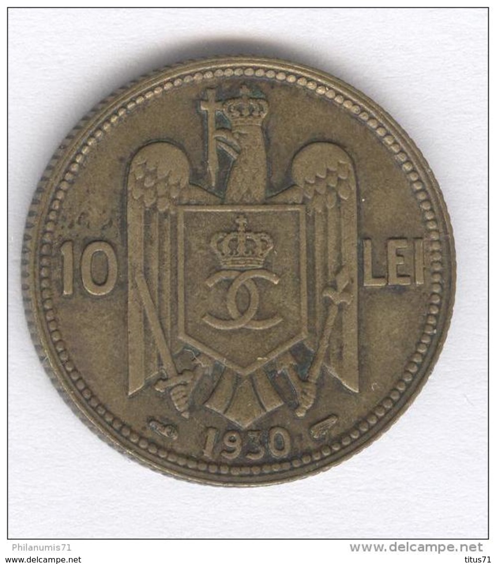 10 Lei Roumanie 1930 - Roumanie