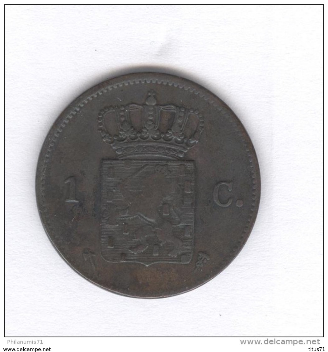 1 Cent Pays-Bas / Netherland 1877 - TTB - 1849-1890 : Willem III