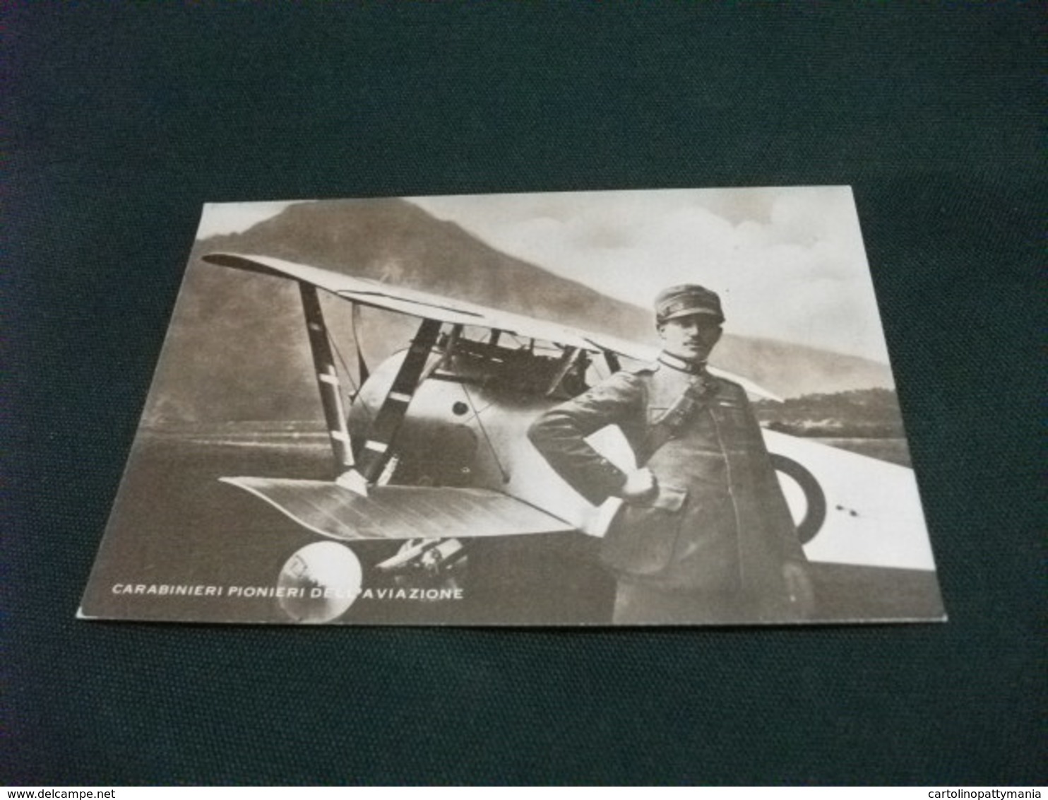 GRANDE GUERRA 1915 1918 PILOTI AEREI CARABINIERI PIONIERI AVIAZIONE  PILOTA AEREO CABRUNA ERNESTO - Aviatori