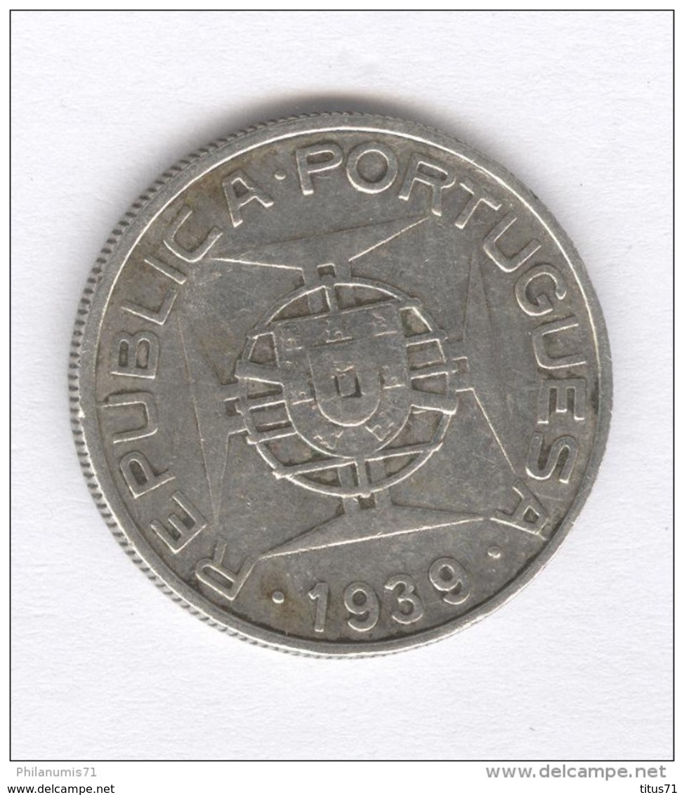 5 Escudos Sao Tome Et Principe - Colonie Portugaise - 1939 - São Tomé Und Príncipe