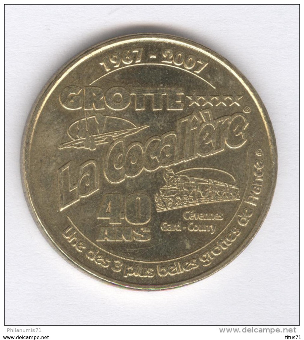 Monnaie De Paris - Grotte La Cocalière 1967- 2007 - 2007