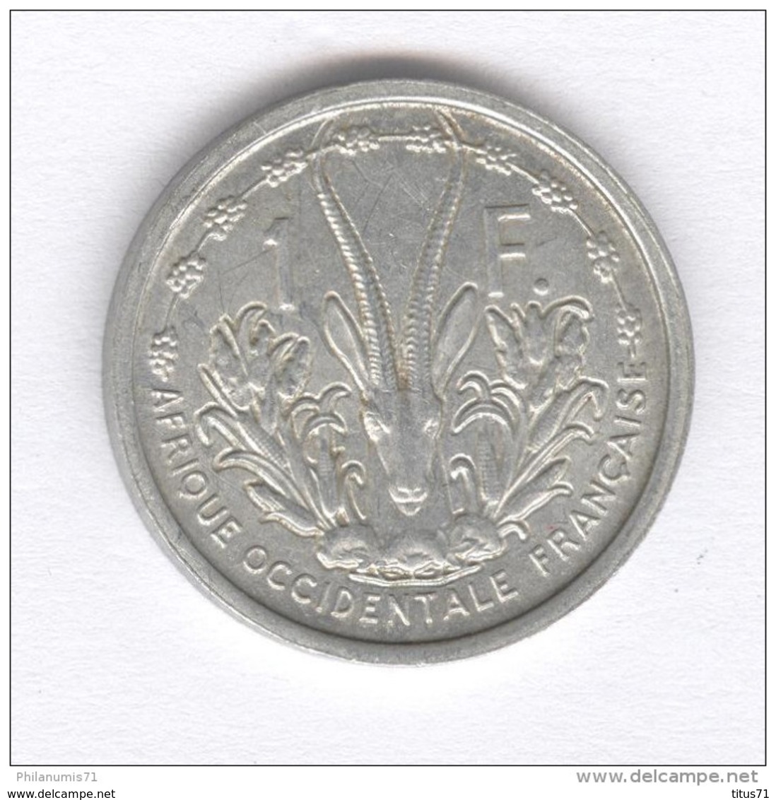 1 Franc Afrique Occidentale Française 1948 - Sonstige – Afrika