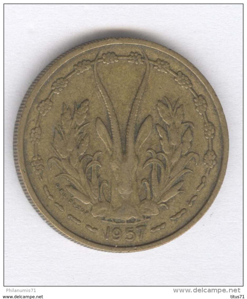 25 Francs AOF Togo 1957 - Togo