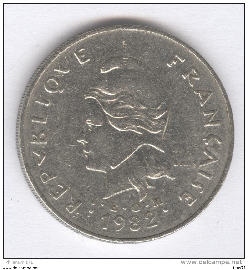 50 Francs Polynésie Française 1982 - French Polynesia