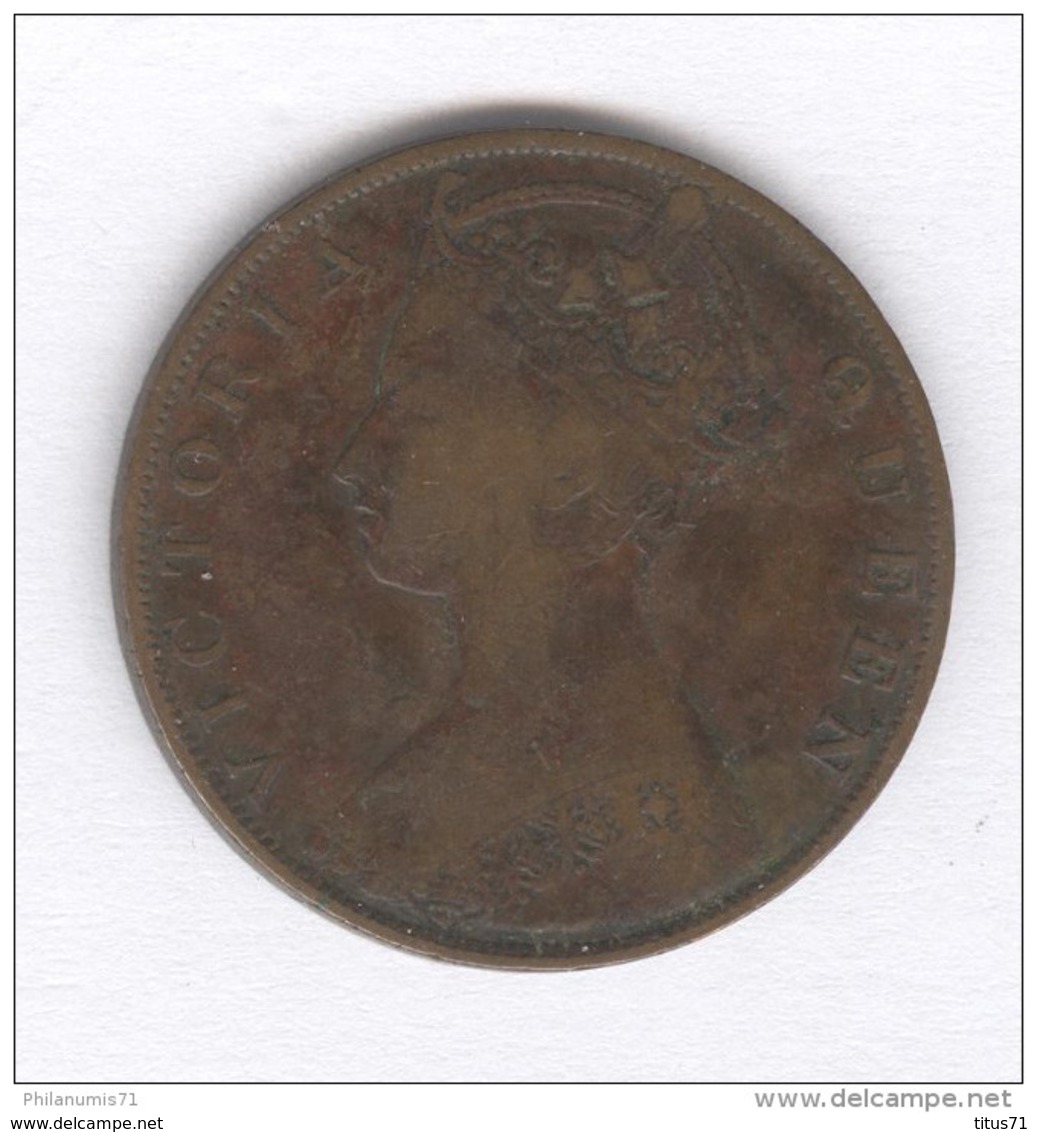 1 Cent Hong Kong 1879 - Victoria - TB+ - Frappe Monnaie - Hong Kong