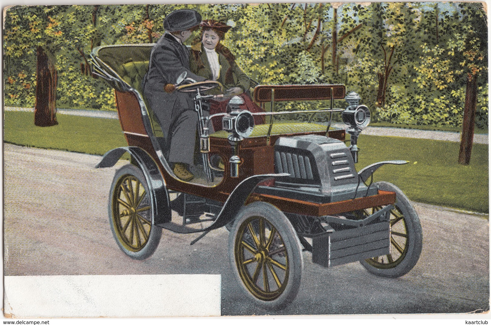 VETERAN CAR  - Peugeot 2-seater 1902 ? - (Serie 1158) - Toerisme