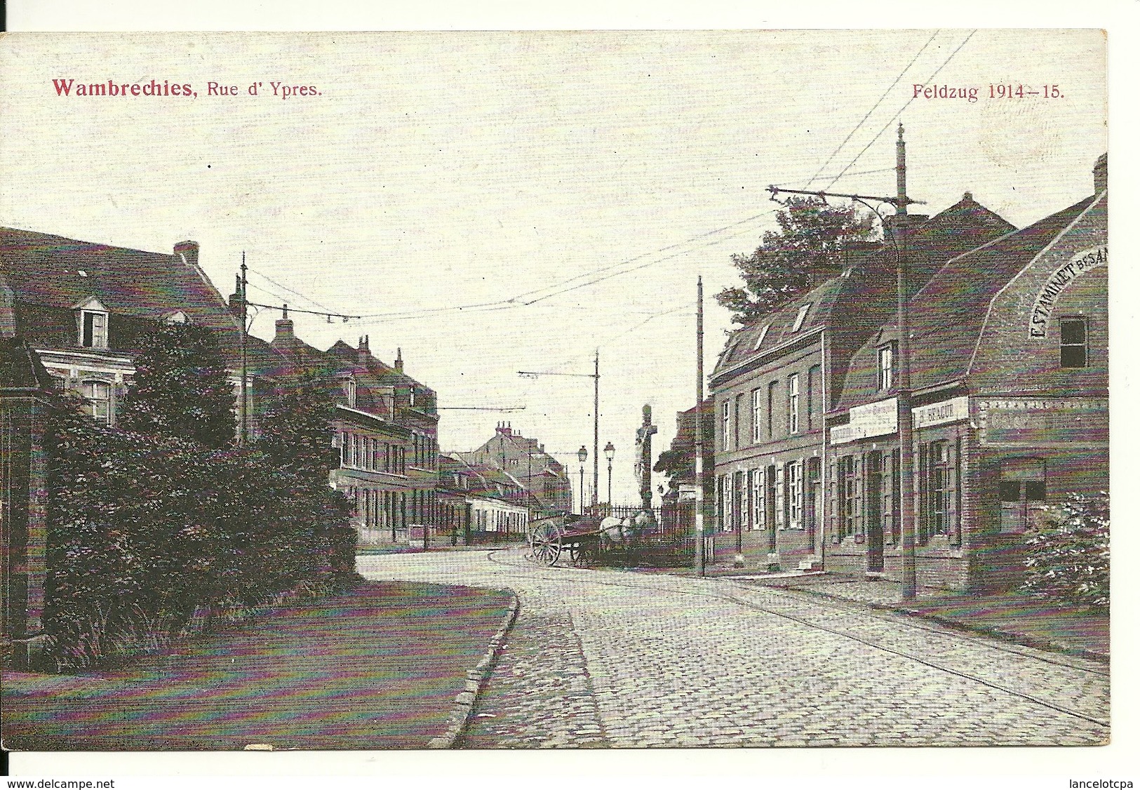 59 - WAMBRECHIES / RUE D'YPRES - Other & Unclassified