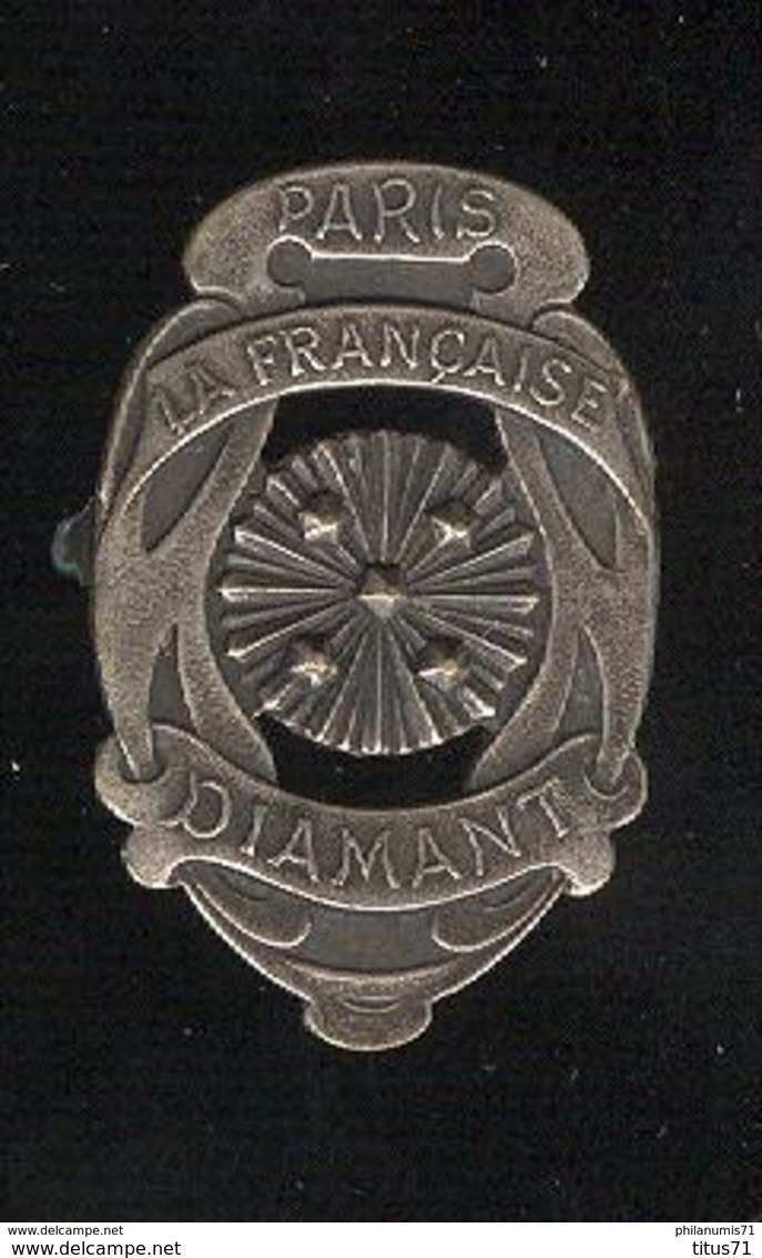 Badge Cyclisme - La Française Diamant - Paris - Cyclisme