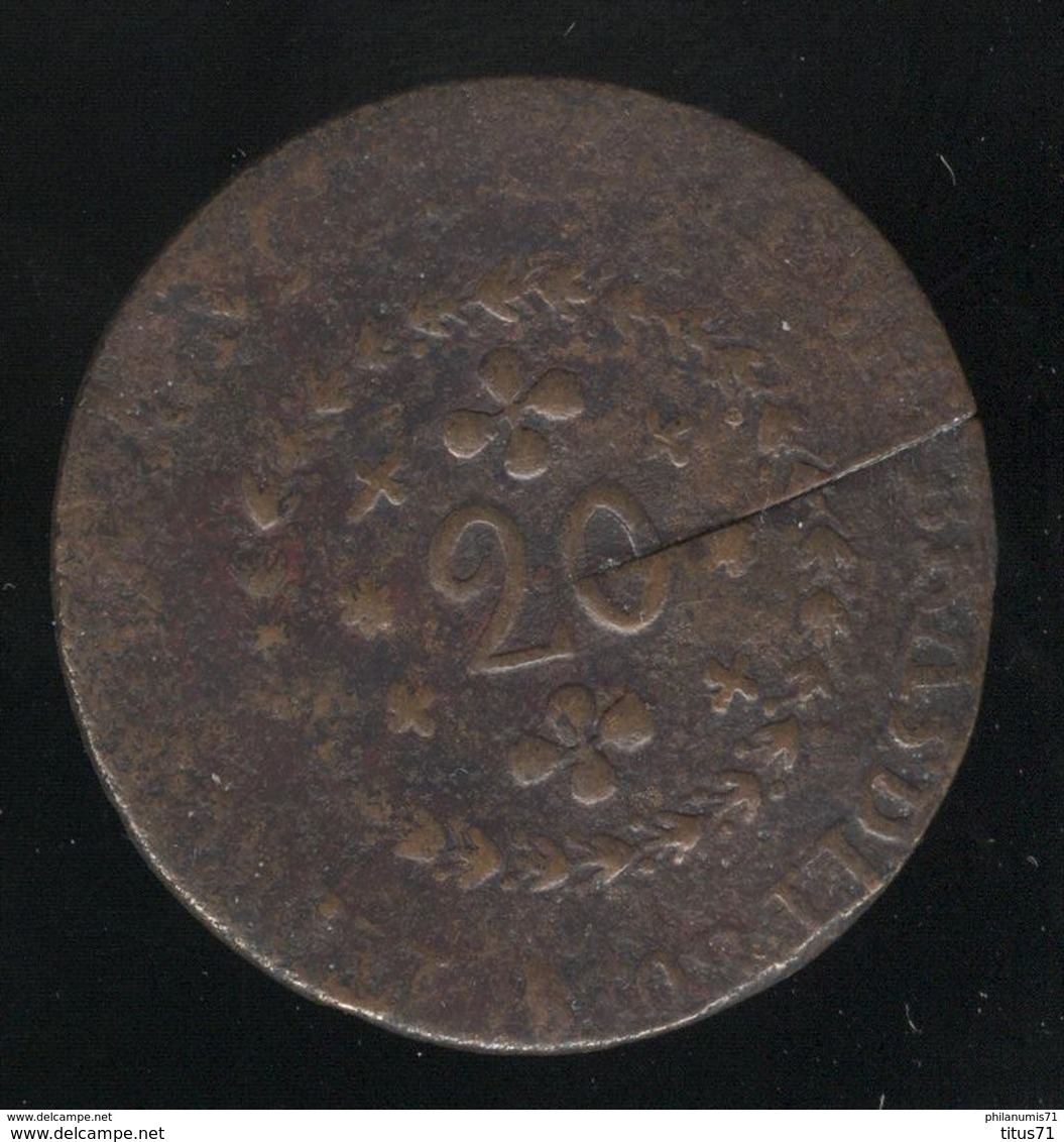 20 Réis Brésil / Brasil 1830 R - Brazilië