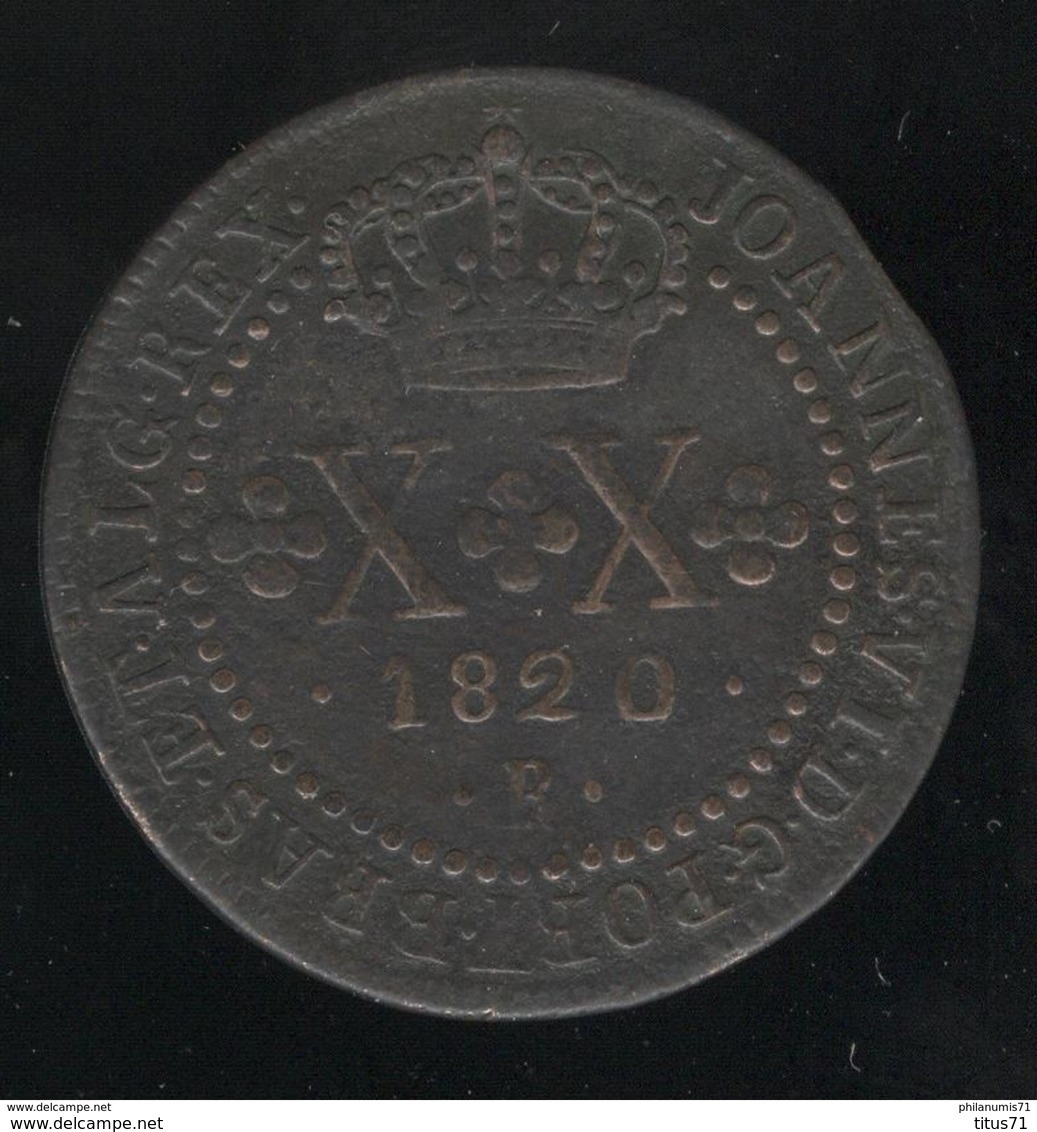 20 Réis Brésil / Brasil 1820 R - Brésil