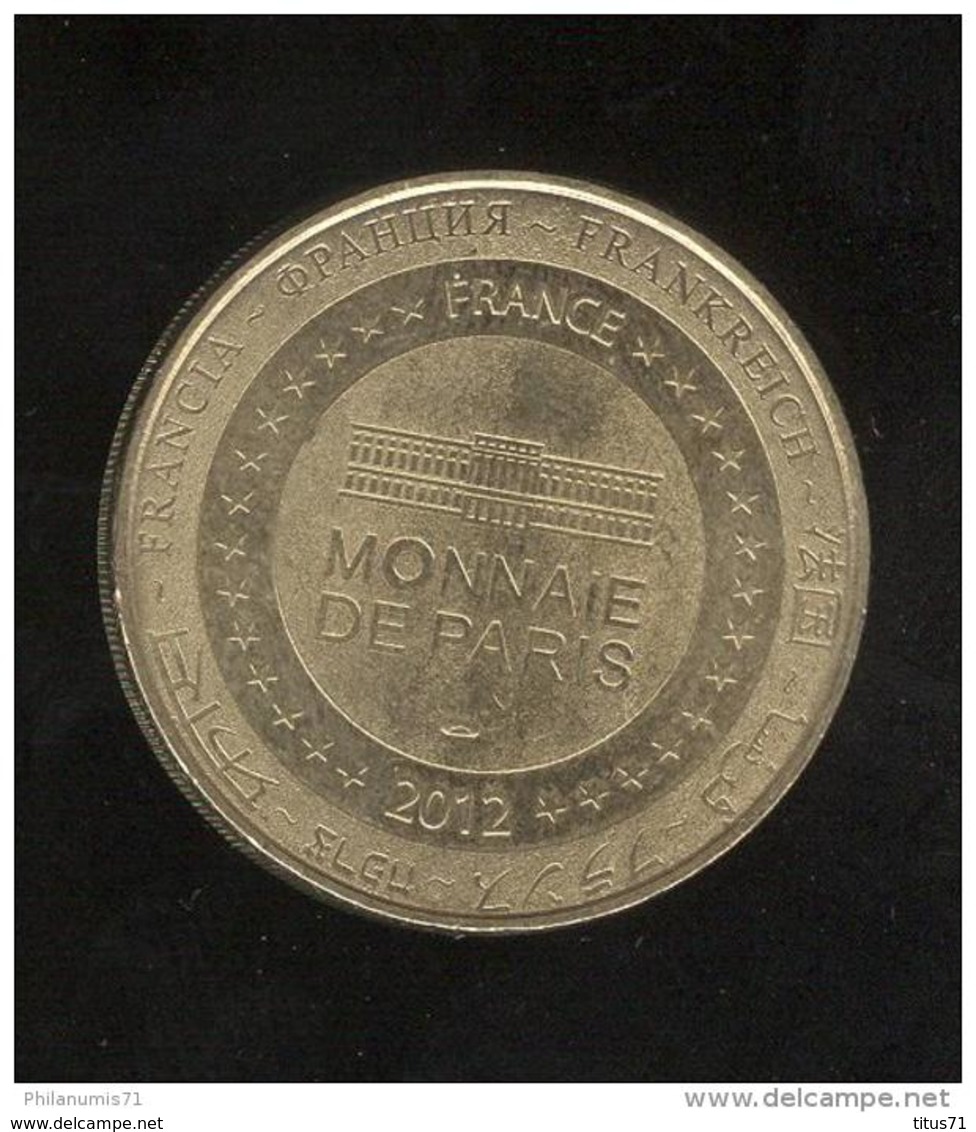 Jeton Touristique Monnaie De Paris - Touroparc 2012 - 2012