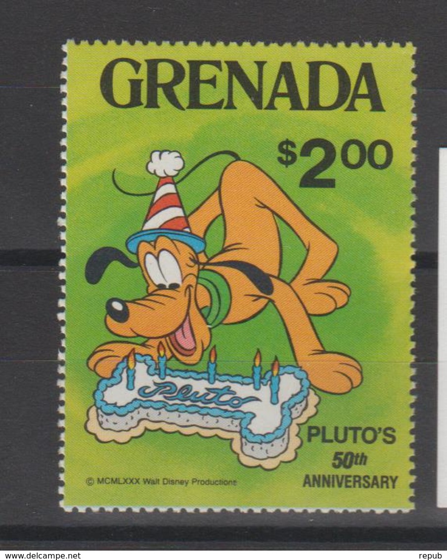 Disney Grenade Grenada 1981 959 1 Val ** MNH - Disney