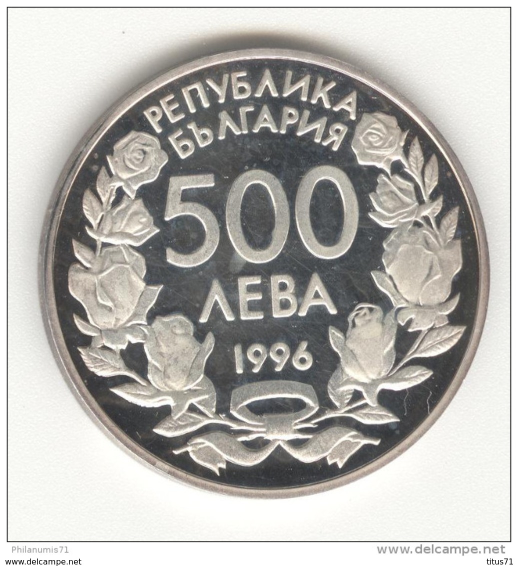 500 Leva Bulgarie 1996 - Coupe Du Monde / World Cup - Belle épreuve / Proof  - Argent / Silver - Bulgarie