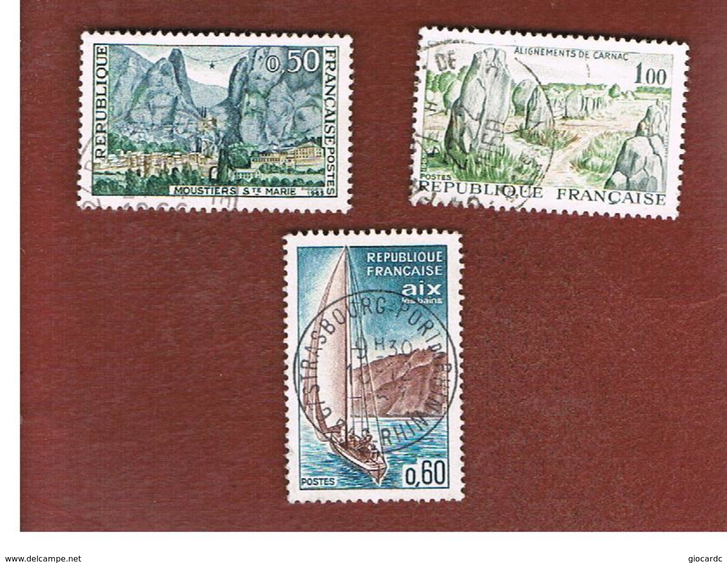 FRANCIA (FRANCE) -   SG 1684.1688   -    1965  TOURISM  - USED - Usati