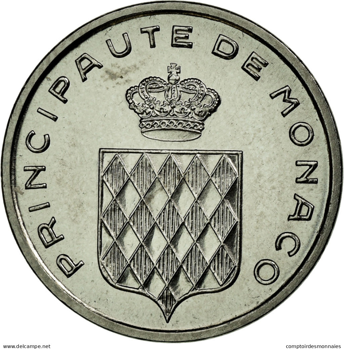 Monnaie, Monaco, Centime, 1976, Paris, ESSAI, SPL, Stainless Steel, KM:E68 - 1960-2001 Nouveaux Francs