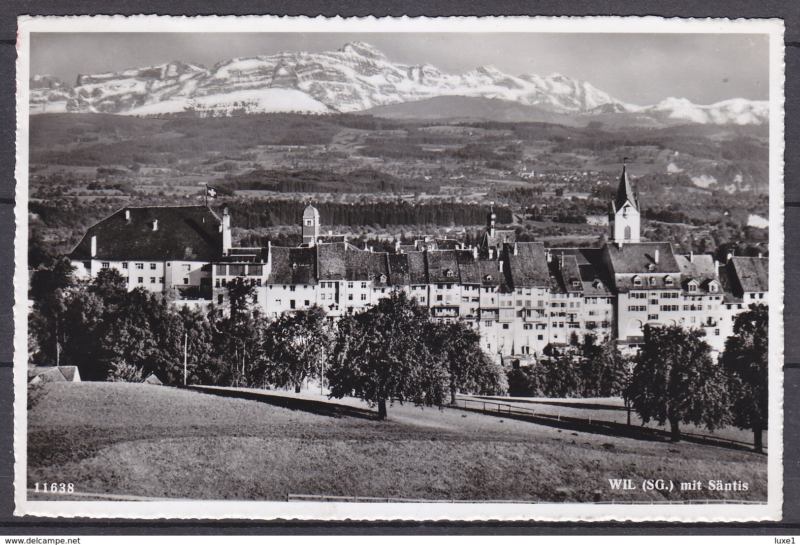 SWITZERLAND  , WIL  ,  OLD POSTCARD - Wil