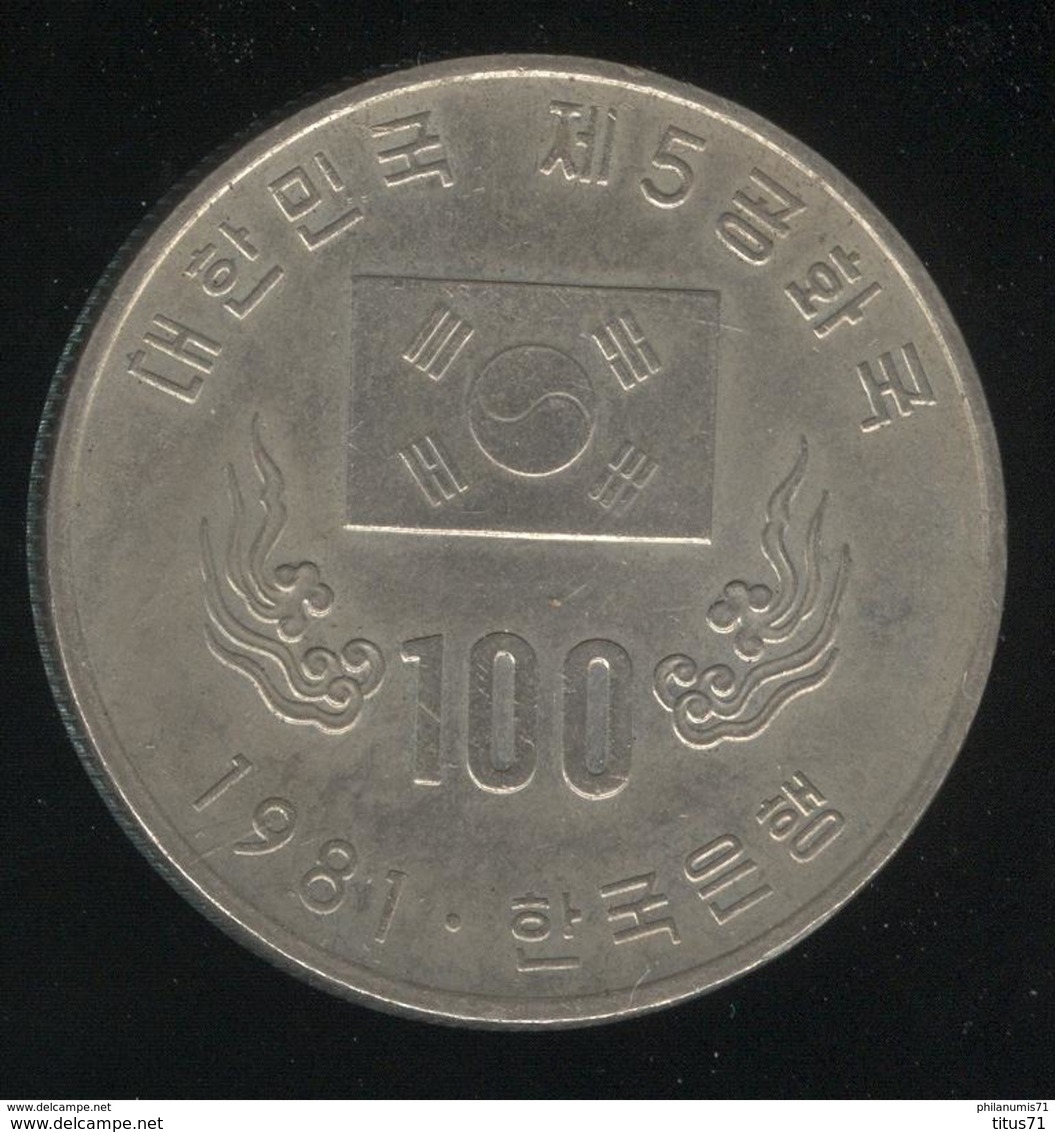 100 Won Corée Du Sud / South Korea 1981 - Corée Du Sud